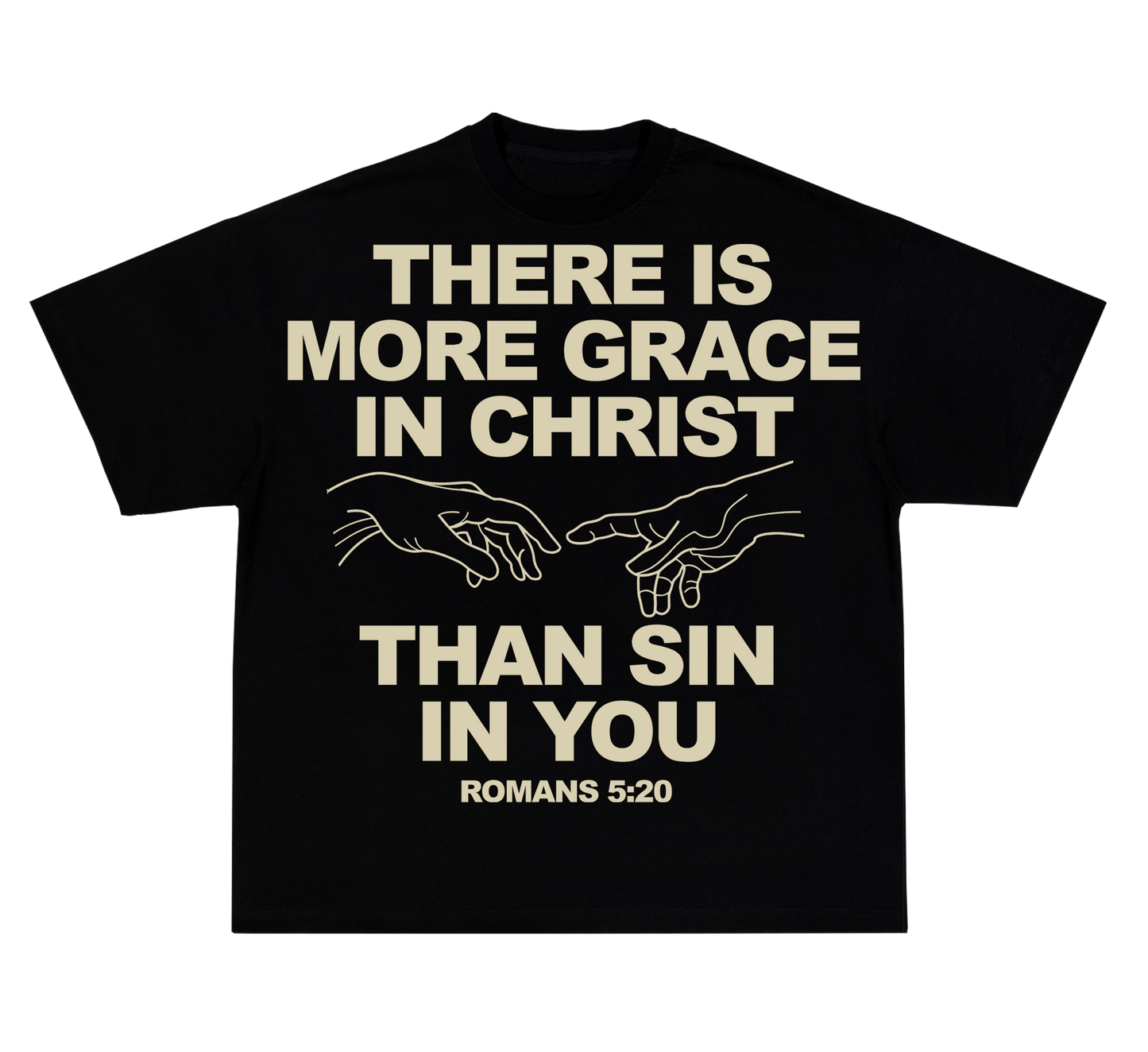 ROMANS 5:20 T-SHIRT