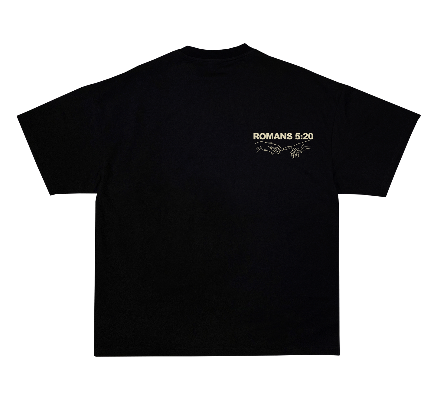 ROMANS 5:20 T-SHIRT